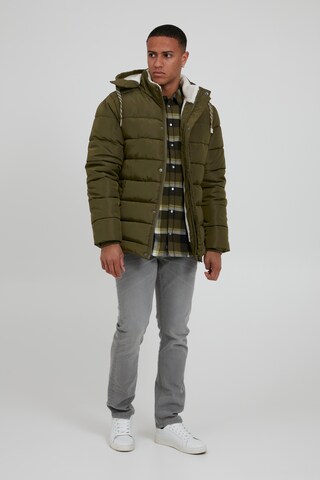BLEND Winter jacket in Green
