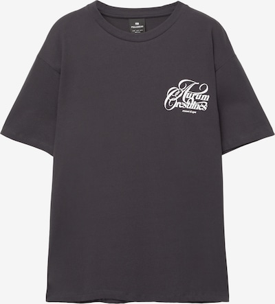 Pull&Bear Paita 'AURUM CRESTLINES' värissä laivastonsininen / valkoinen, Tuotenäkymä