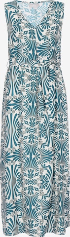 Robe Usha en vert : devant