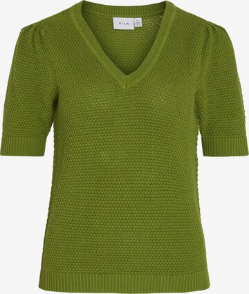 Pull-over VILA en vert : devant