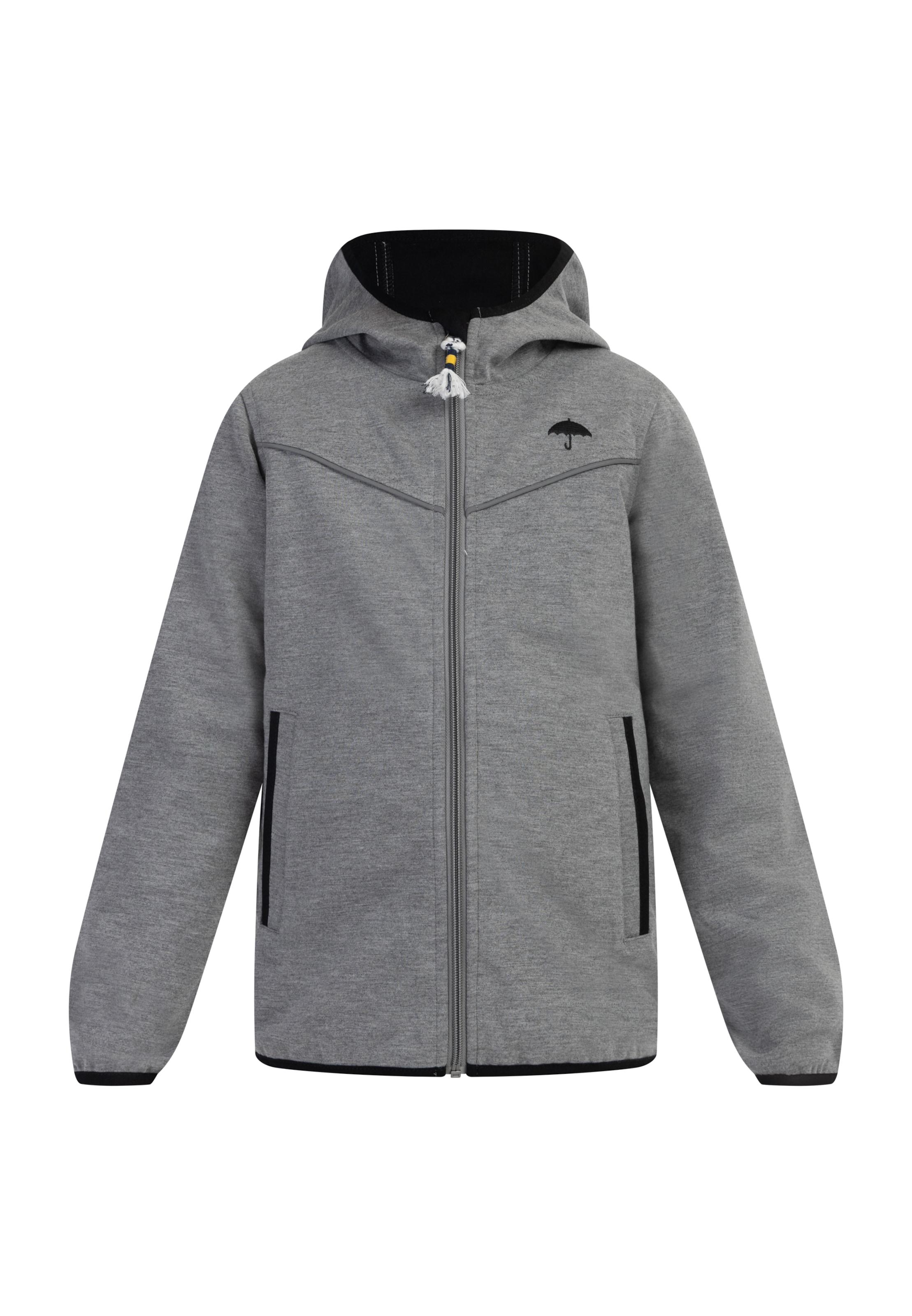 Schmuddelwedda Toiminnallinen takki värissä harmaa: etupuoli