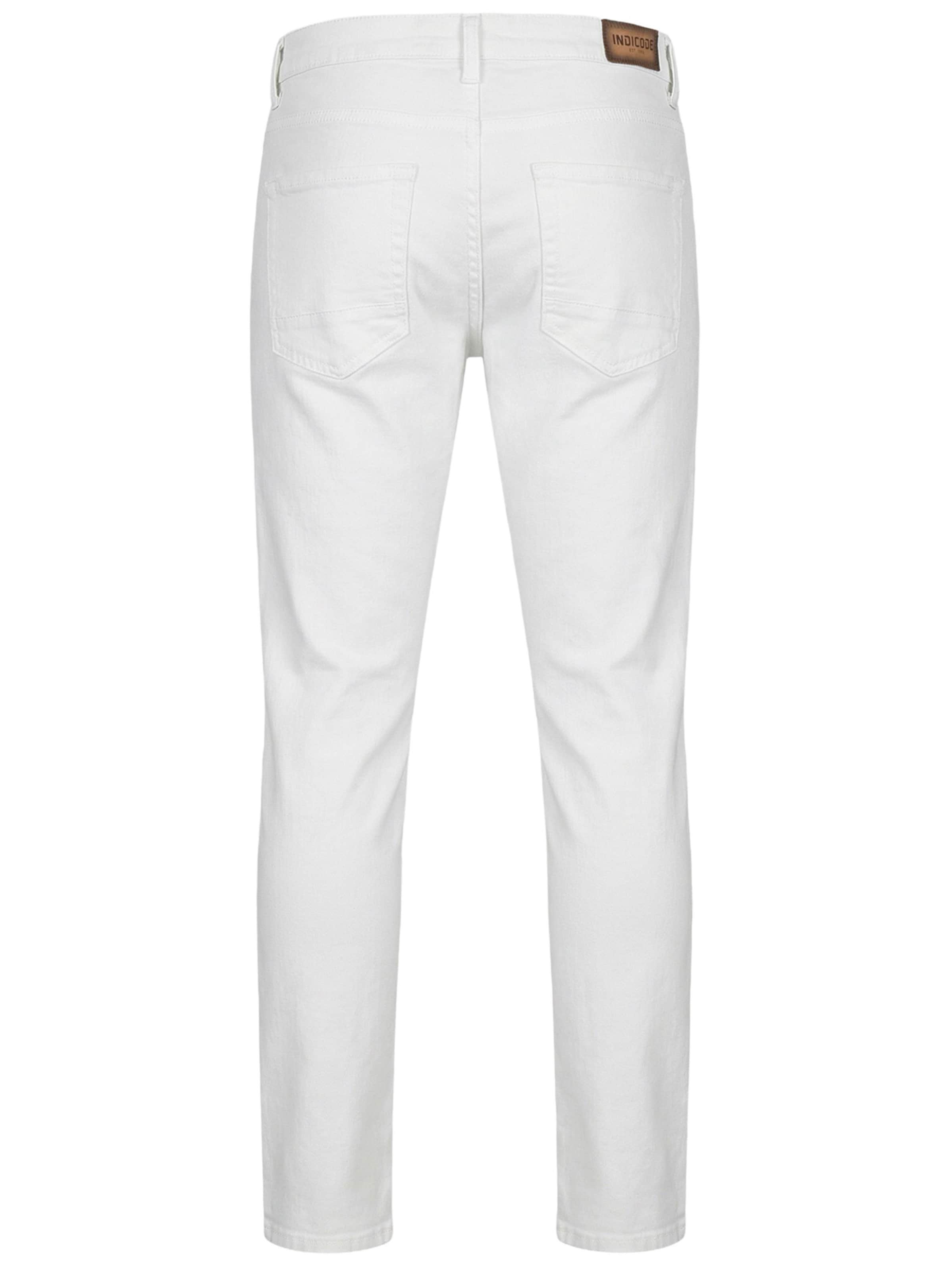 INDICODE JEANS Regular Jeans 'Ingianluca' in White