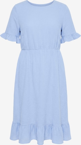 MIAMODA Dress in Blue: front