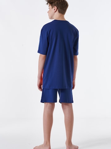 SCHIESSER Pajamas ' Nightwear' in Blue