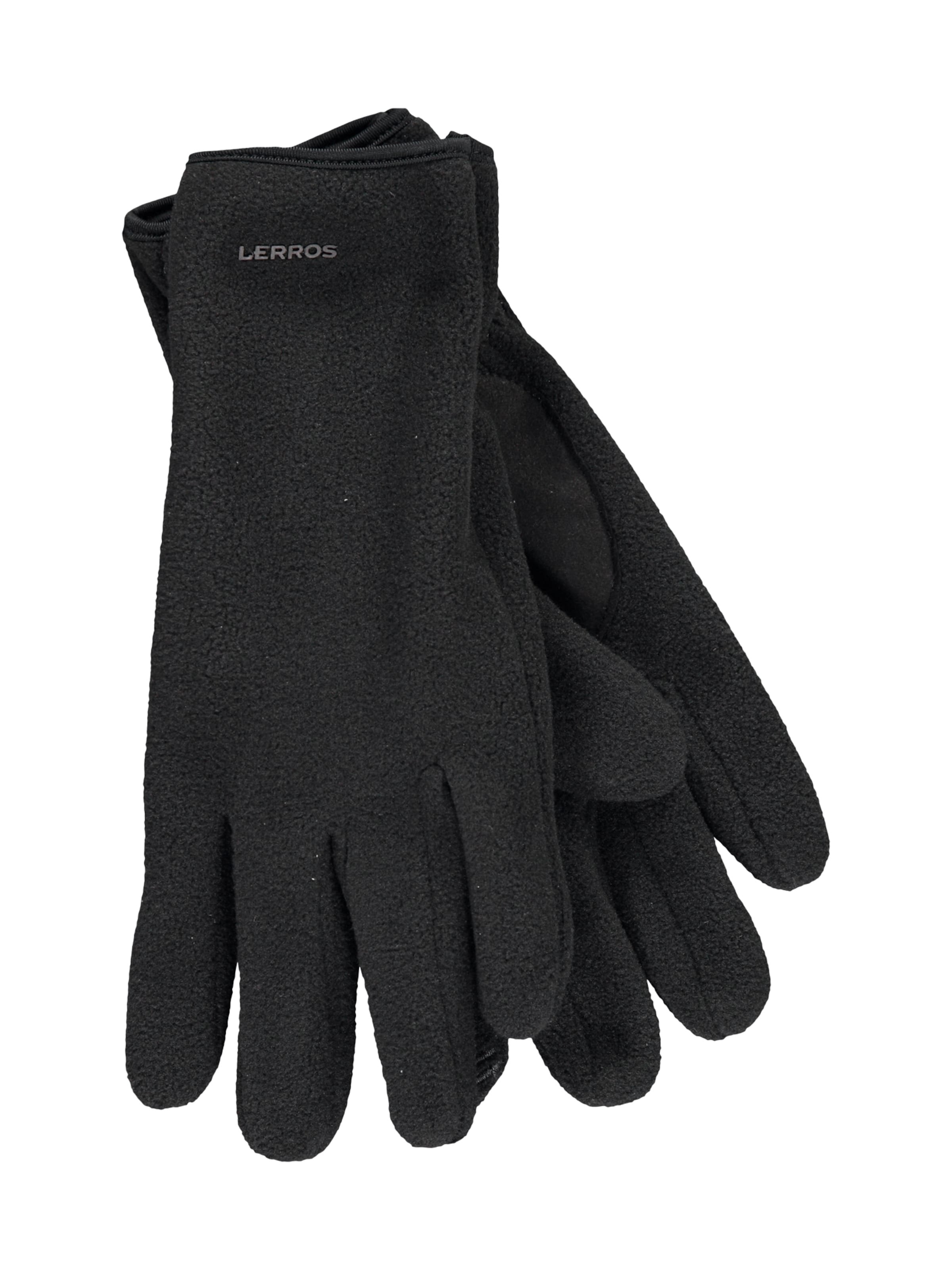 LERROS Vingerhandschoenen in Zwart: voorkant