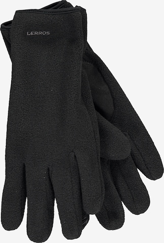 LERROS Fingerhandschuhe in Schwarz: Vorderseite