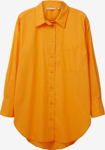 TOM TAILOR DENIM Blouse in Orange: front