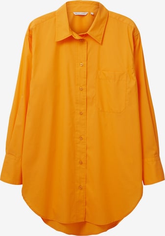 Bluză de la TOM TAILOR DENIM pe portocaliu: față