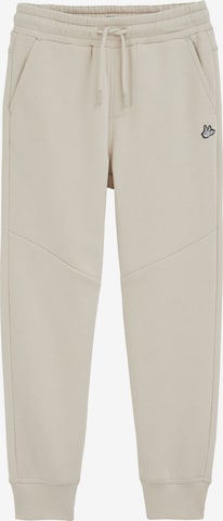WE Fashion Tapered Housut värissä beige: etupuoli