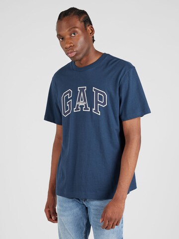 GAP Shirt in Blauw: voorkant