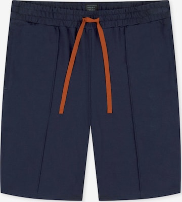 SCHIESSER Pyjamabroek ' Mix + Relax ' in Blauw: voorkant