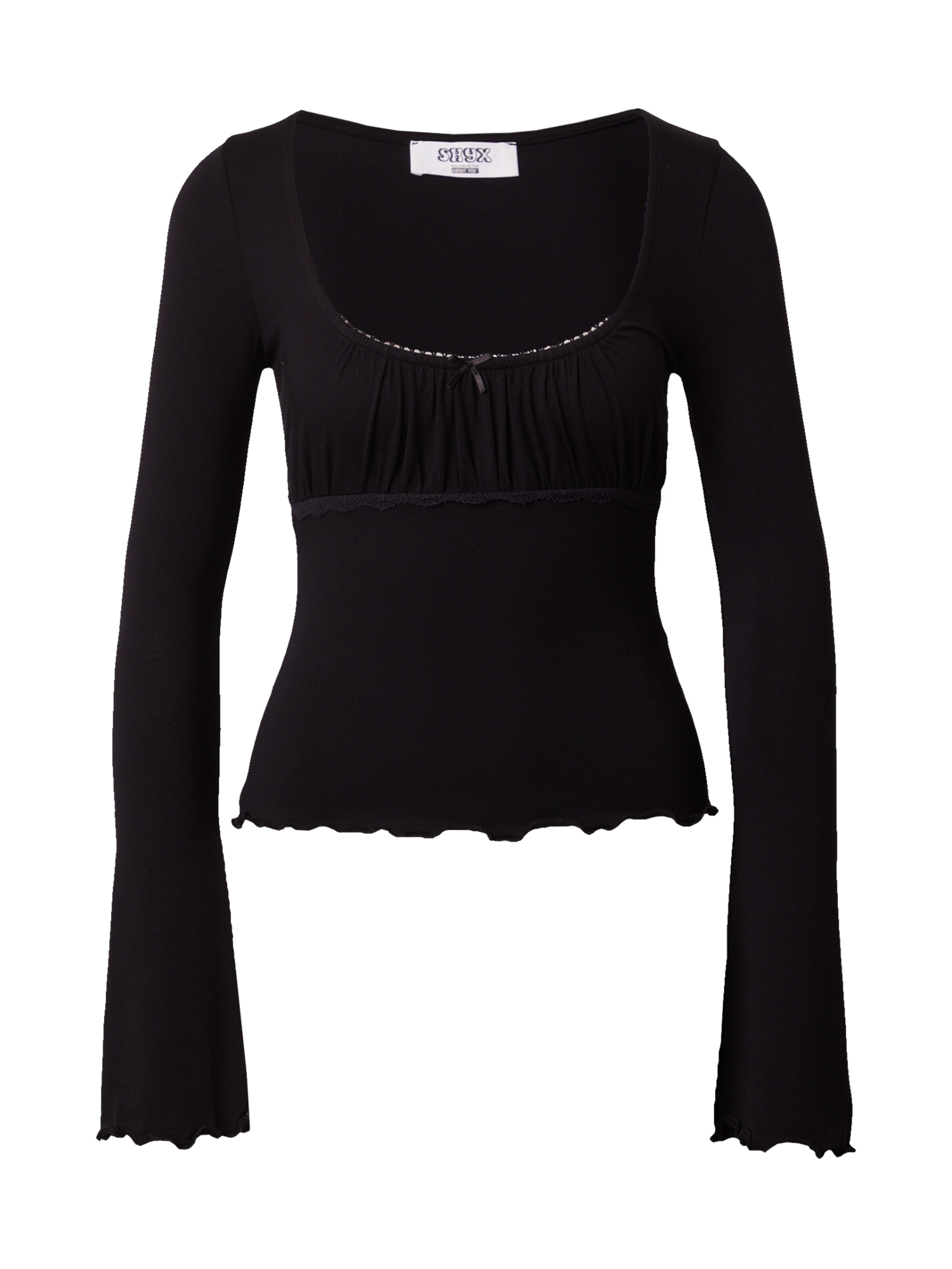 T-shirt SHYX en noir : devant