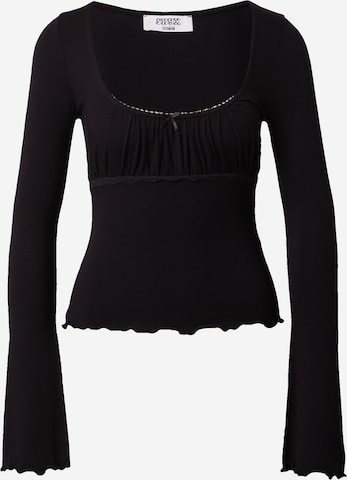 SHYX - Camiseta 'Anja' en negro: frente