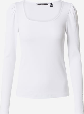 VERO MODA Shirt 'CAISA' in Weiß: predná strana