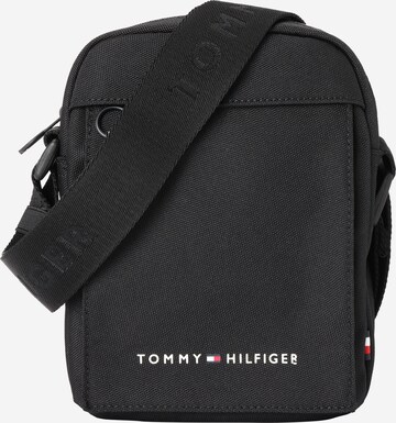 TOMMY HILFIGER Crossbody Bag 'ELEMENT' in Black: front