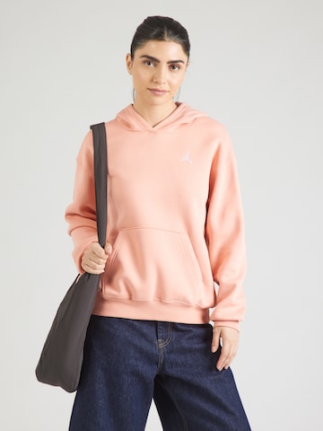 Jordan Sweatshirt 'BRKLN FLC' in Roze: voorkant