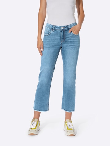 heine Regular Jeans i blå: framsida