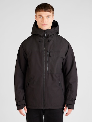 O'NEILL Athletic Jacket 'UTILITY' in Black: front