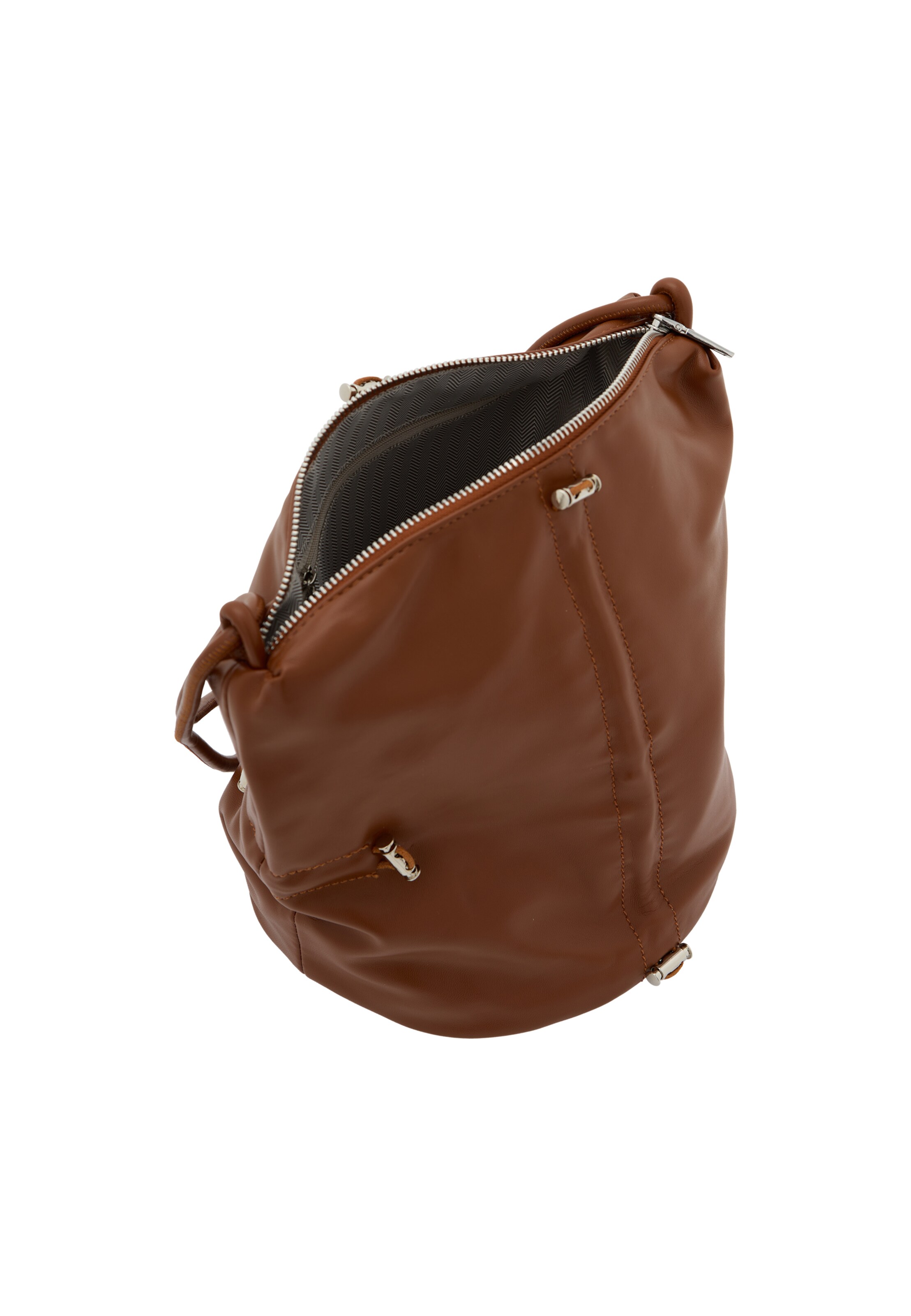 faina - Mala de ombro em castanho