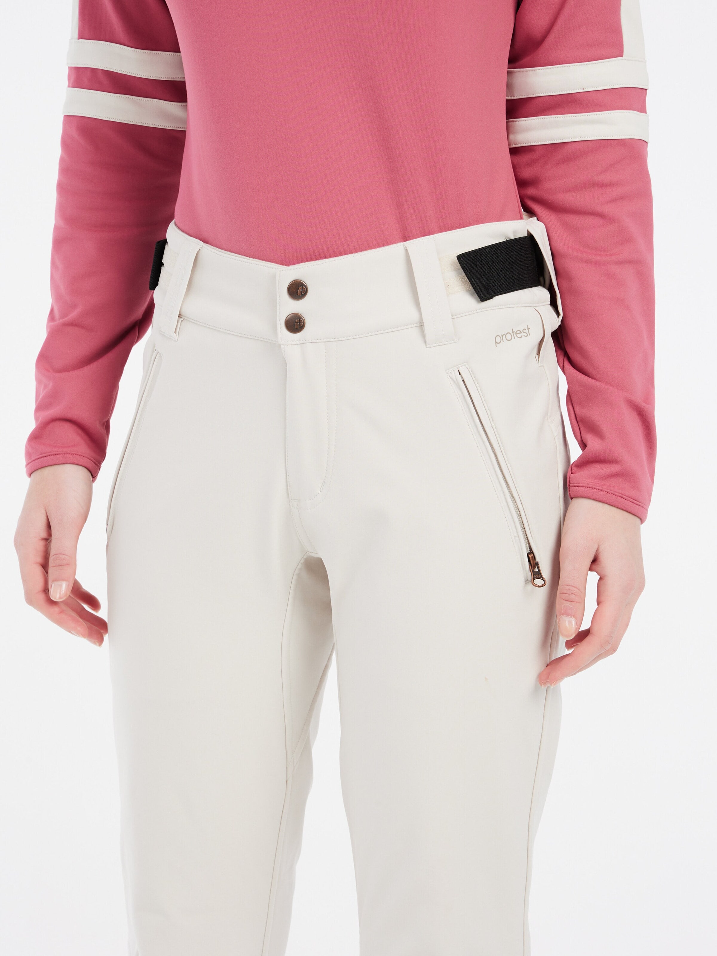 PROTEST Slimfit Sporthose 'PRTRELOLE'‌‌‌‌‌‌‌‌ in Weiß