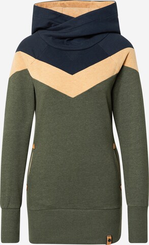 Fli Papigu Sweatshirt in Groen: voorkant