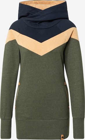 Fli PapiguSweater majica - zelena boja: prednji dio