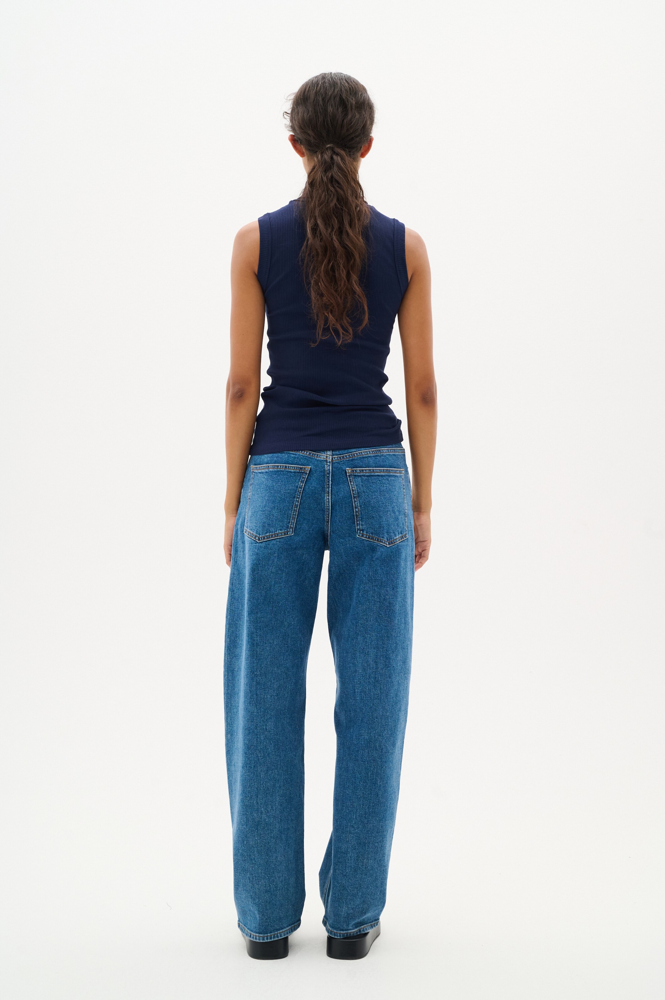 InWear - Top 'Dagna' em azul