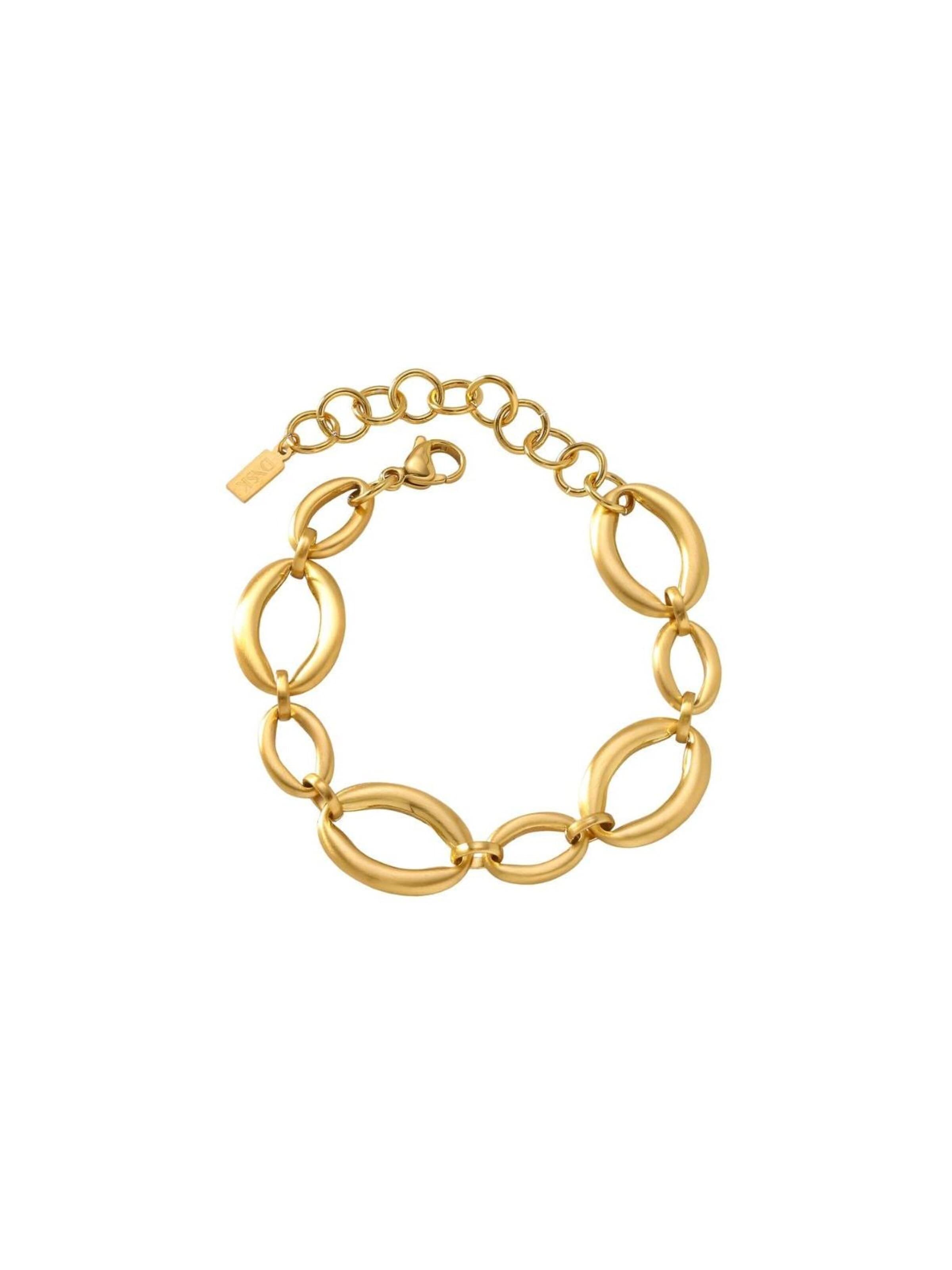 DNSK Copenhagen Armband 'SIGRID' i guld: framsida