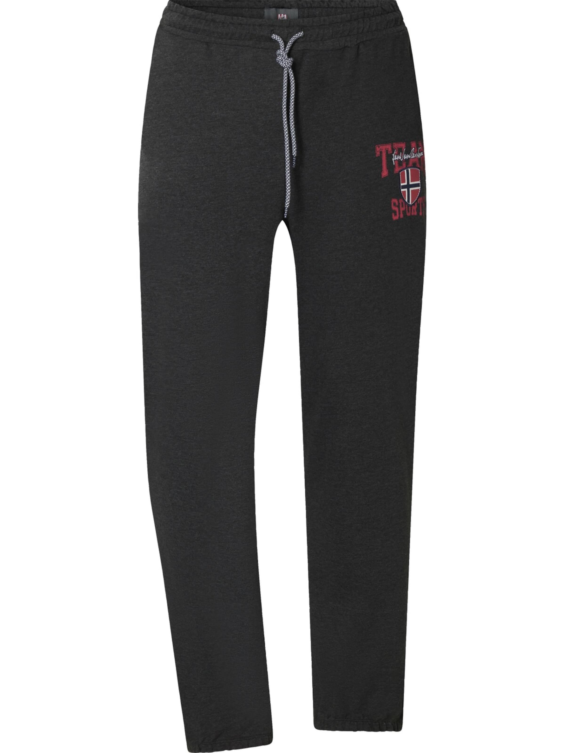 Jan Vanderstorm Workout Pants 'Thibor' in Grey: front