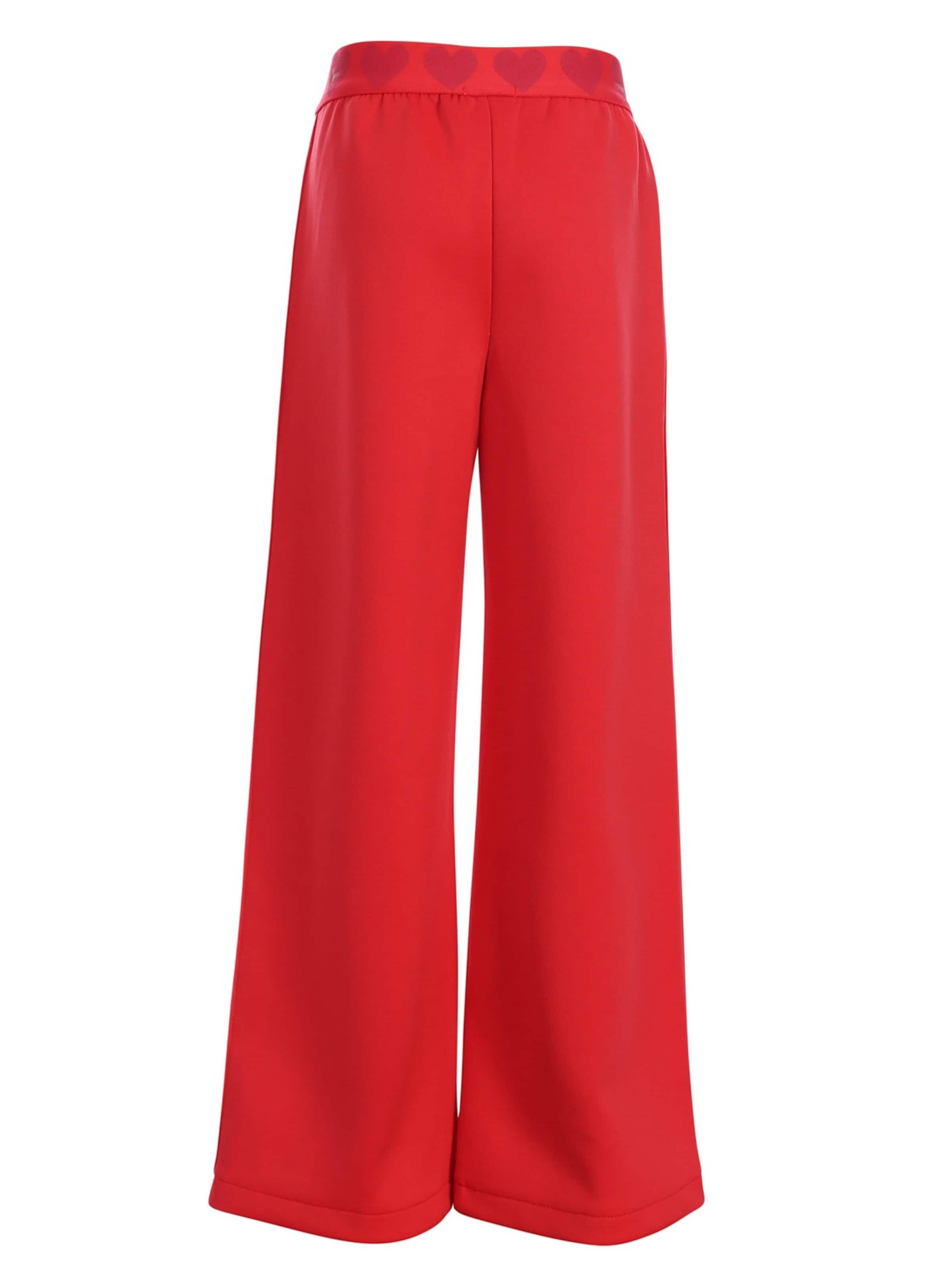 Looxs Revolution Wide leg Trousers in Red