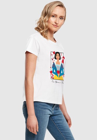 ABSOLUTE CULT T-Shirt 'Snow White - One Upon a Time' in Weiß