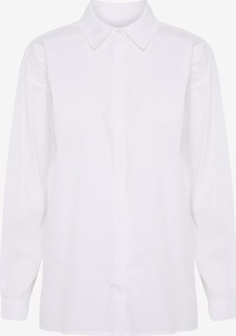 My Essential Wardrobe Blouse '03' in Wit: voorkant