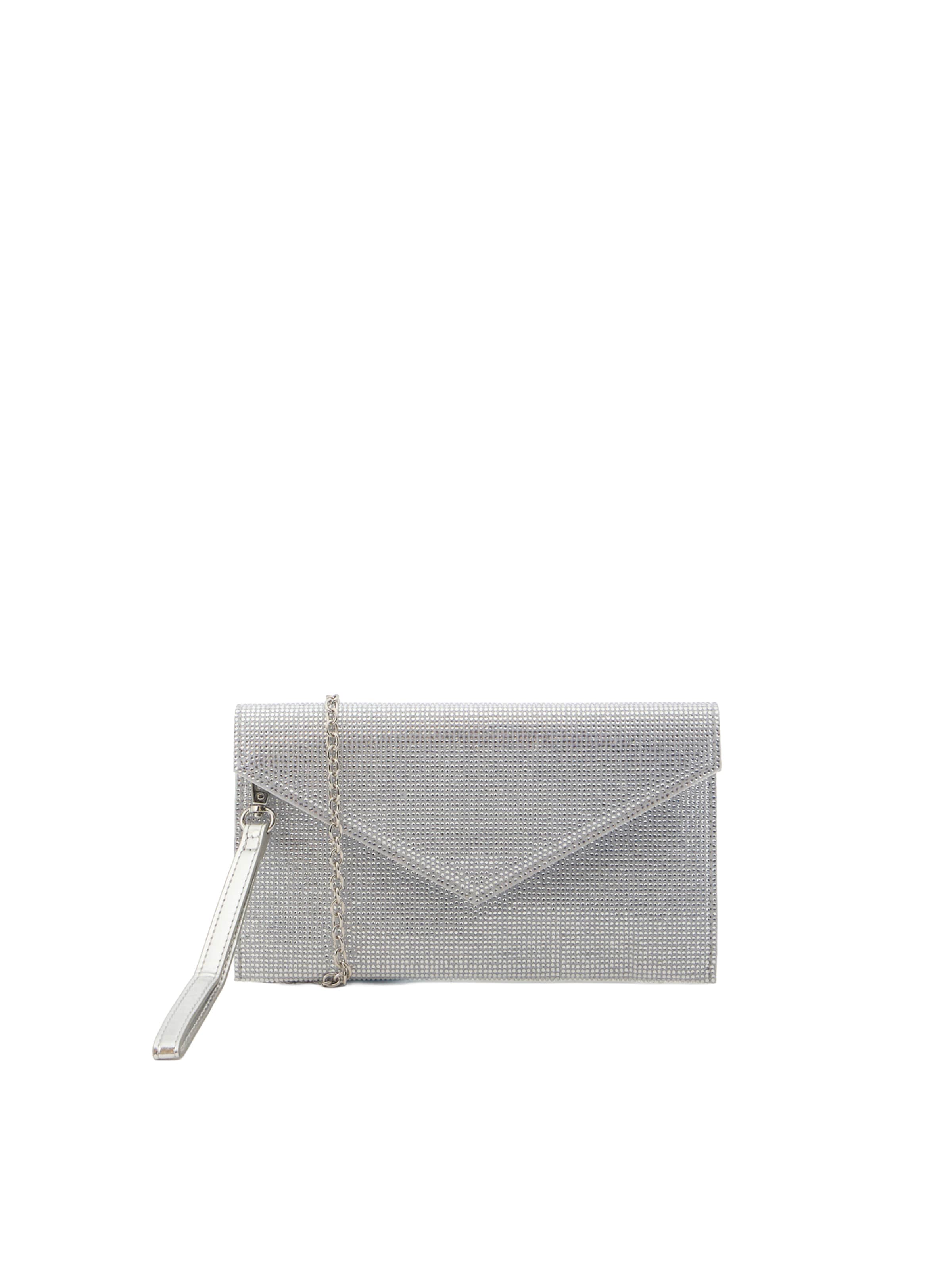 CALL IT SPRING Clutch &#x27;MACKENZIEE&#x27; in Zilver: voorkant