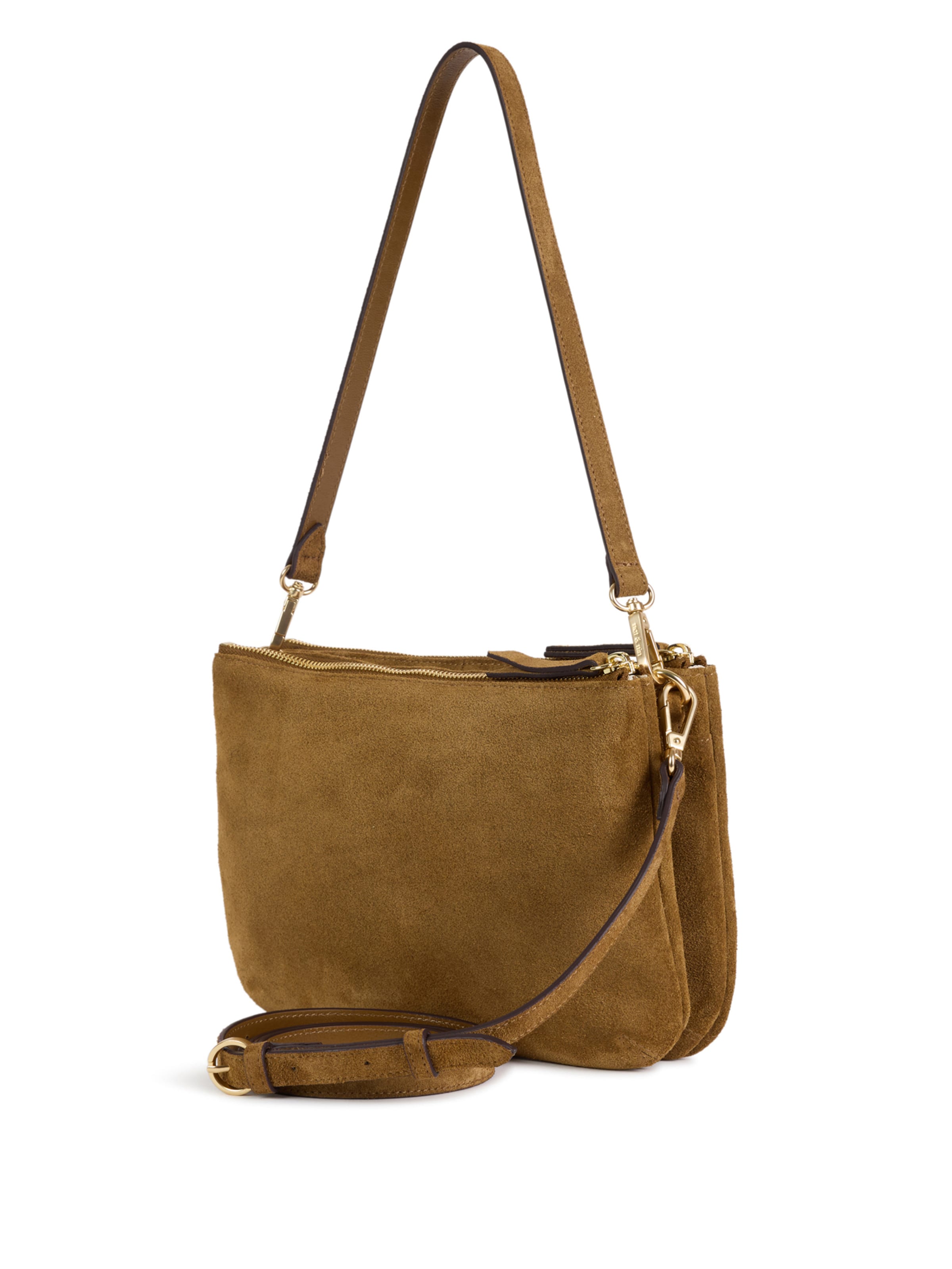 Sac à bandoulière 'Billy' Nat&Nin en marron
