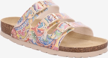 Mule ROHDE en mélange de couleurs : devant