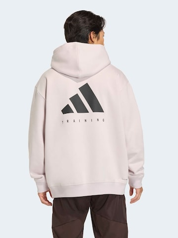 ADIDAS PERFORMANCE Athletic Sweatshirt in Purple: front