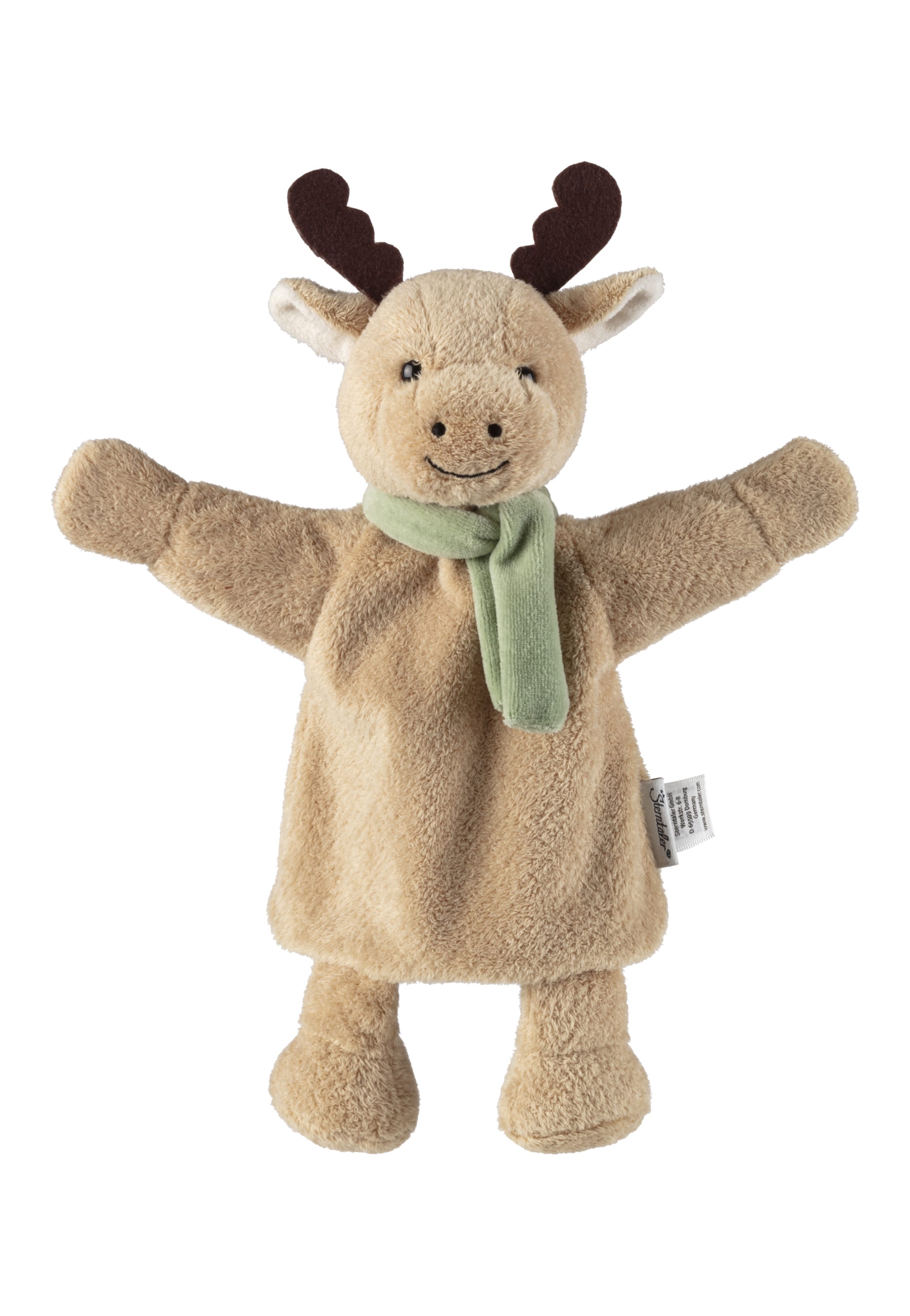 STERNTALER Stuffed animals 'Elch' in Beige: front