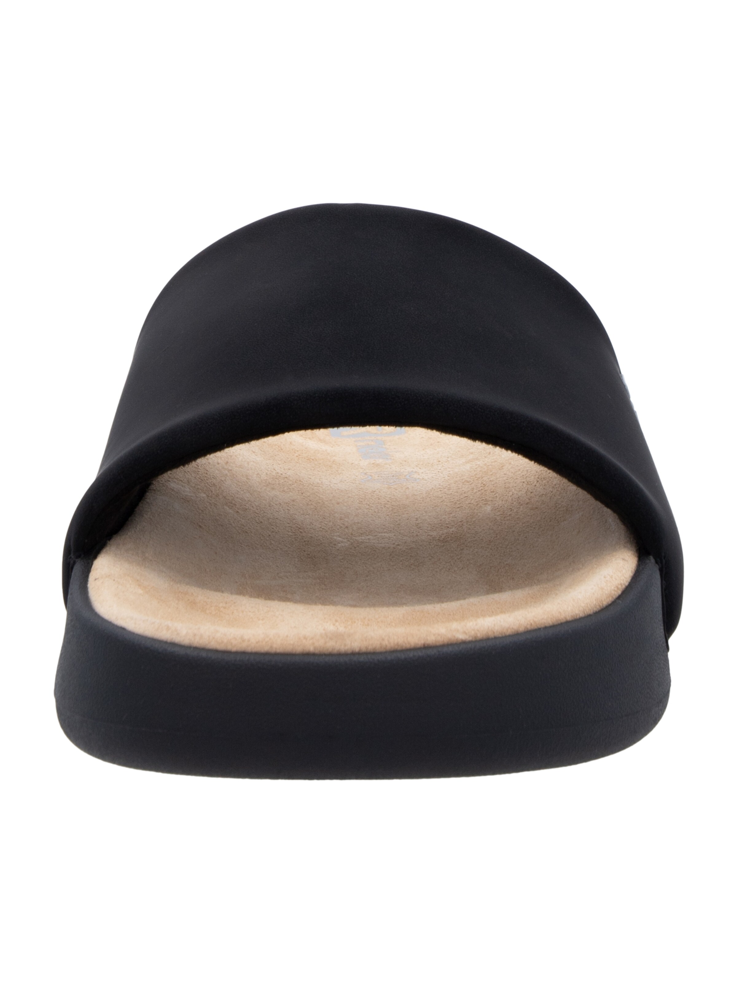 juoda Rieker Šlepetės