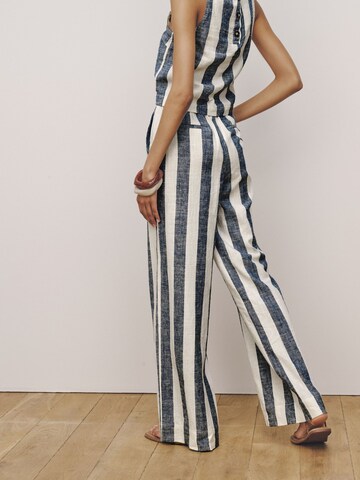 Next Wide leg Broek in Blauw
