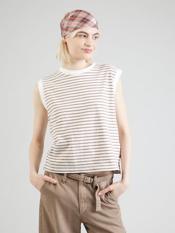LEVI'S ® T-shirt 'Boxy Tank Top' i brun: framsida
