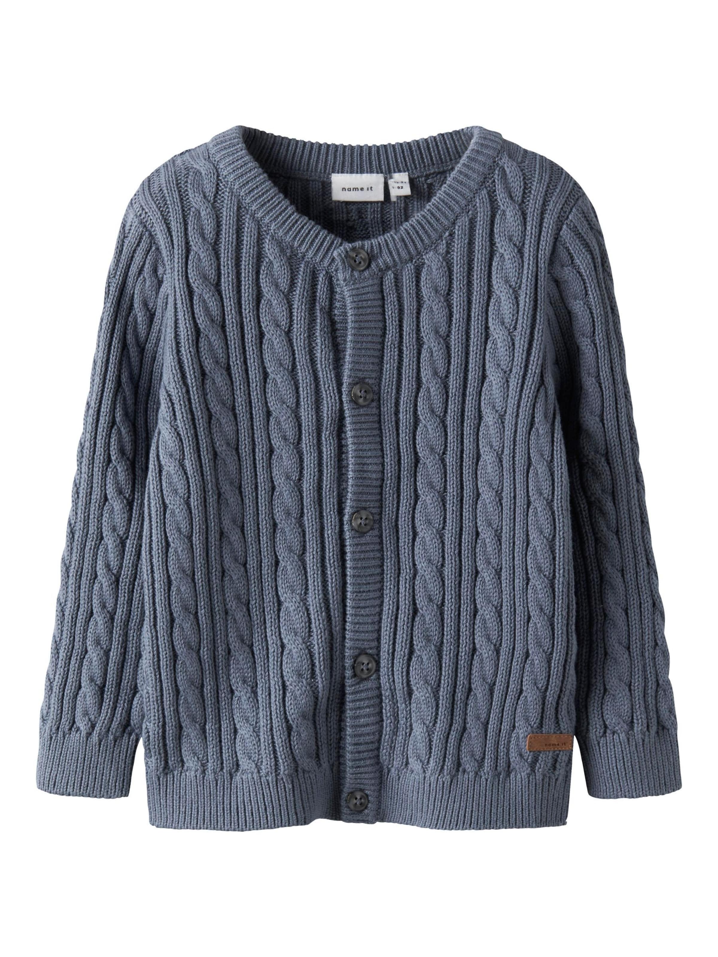 Cardigan NAME IT en bleu : devant