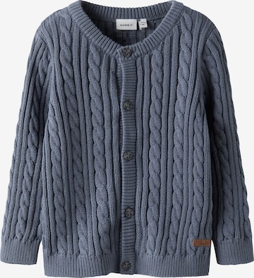 Cardigan NAME IT en bleu : devant