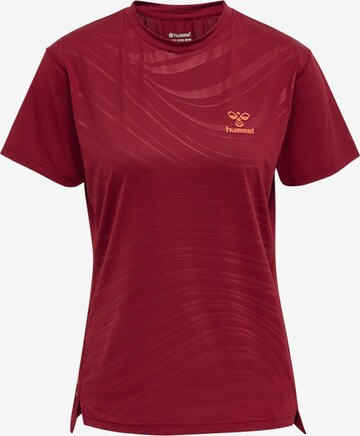 Hummel Performance Shirt in Red: front