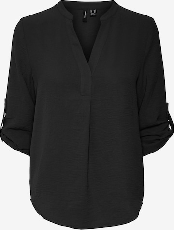 Vero Moda Curve Bluse in Schwarz: predná strana