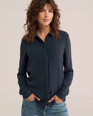 Camicia da donna di WE Fashion in blu: frontale