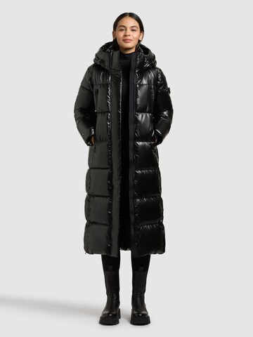 khujo Wintermantel 'RUBINA2' in Schwarz