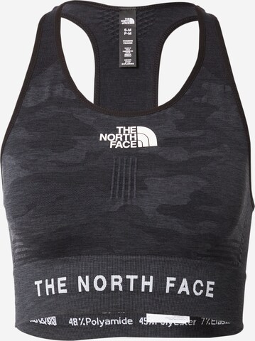 Top sportivo di THE NORTH FACE in nero: frontale