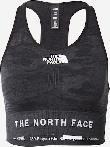 THE NORTH FACE - Top deportivo en negro: frente