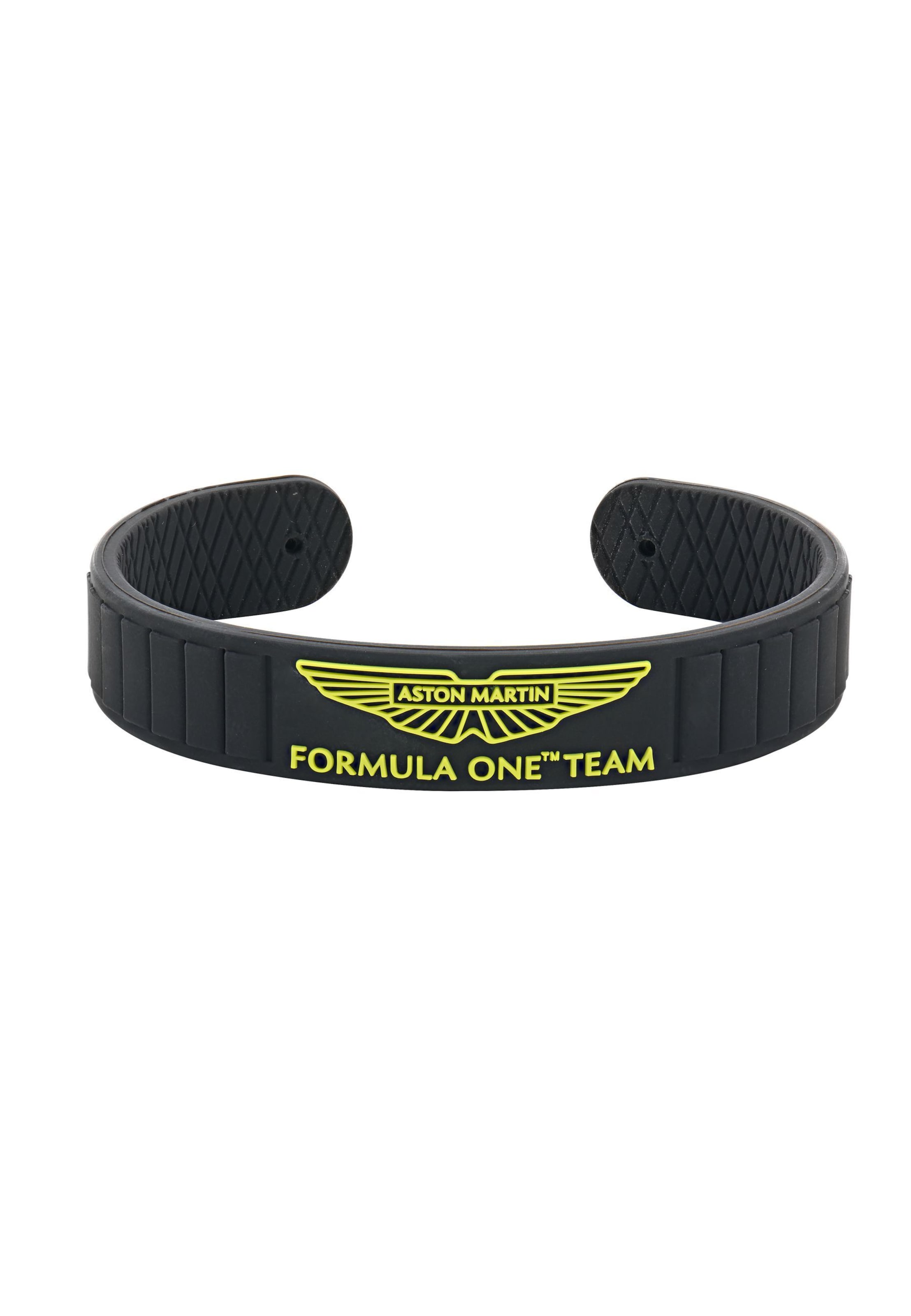 Aston Martin Aramco Formula One™ Team Armband 'BAT' in Zwart: voorkant