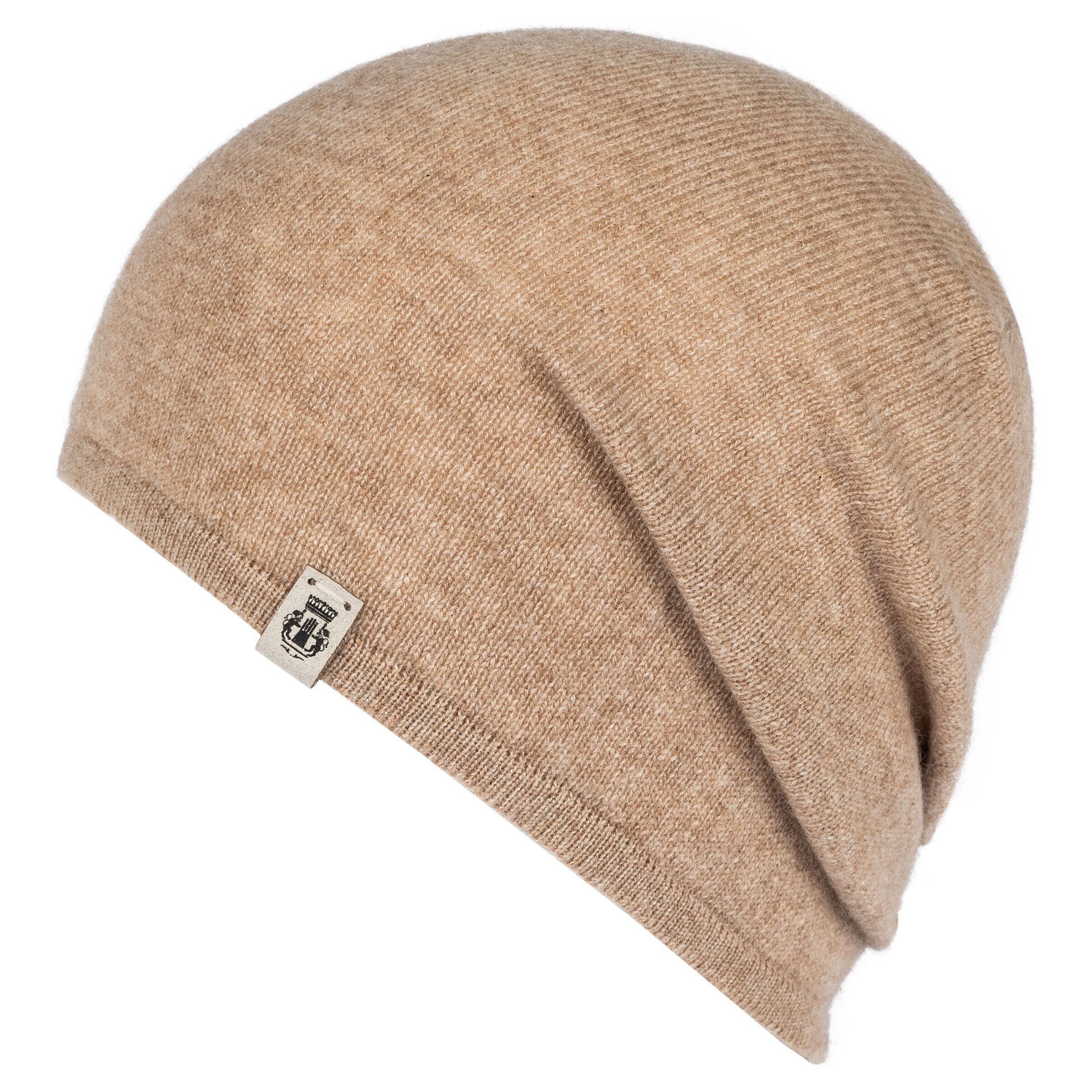 Roeckl Beanie Mütze 'PURE CASHMERE' in Beige: Vorderseite